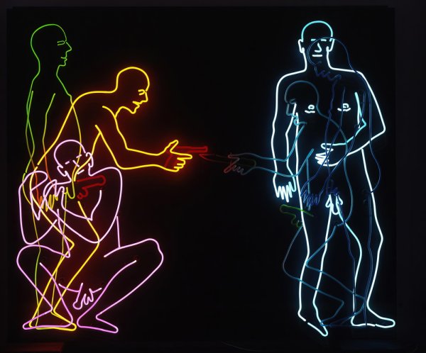 Брюс Науман неон