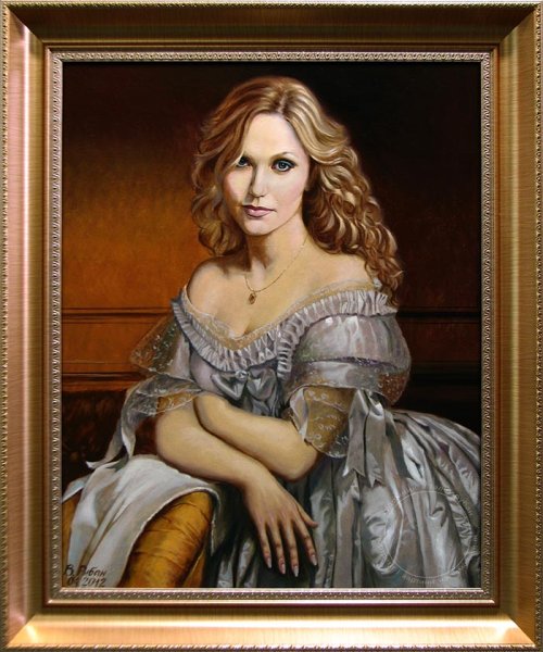 Костюмированный портрет картина Арсени Виктор