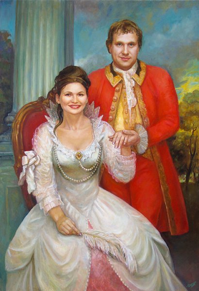 Фотопортрет в историческом стиле