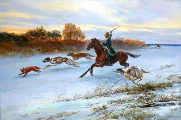 Денис Никонов "псовая охота"