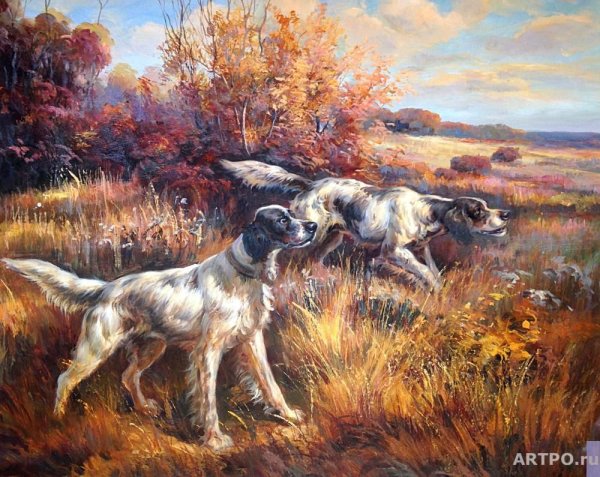 Художник Руслан Смородинов охота