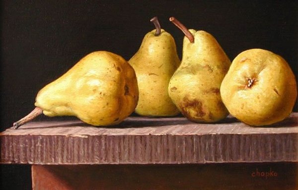 Груша живопись натюрморт Голландия