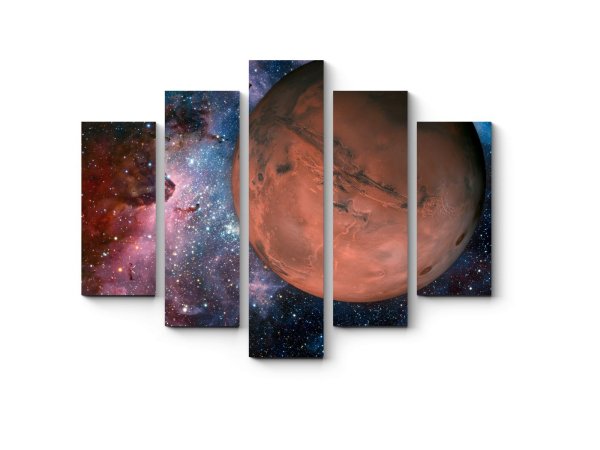 Модульная картина Марс