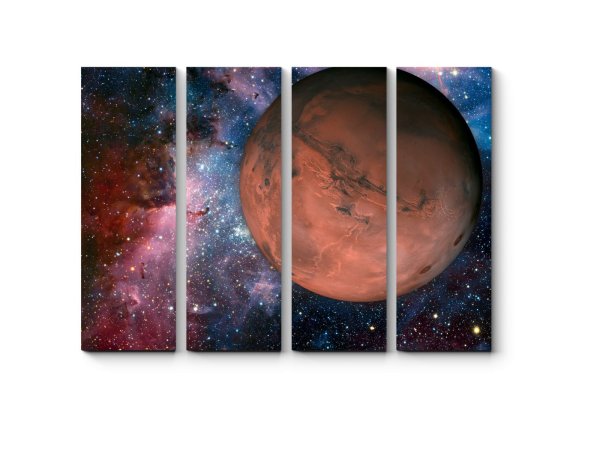Модульная картина Марс