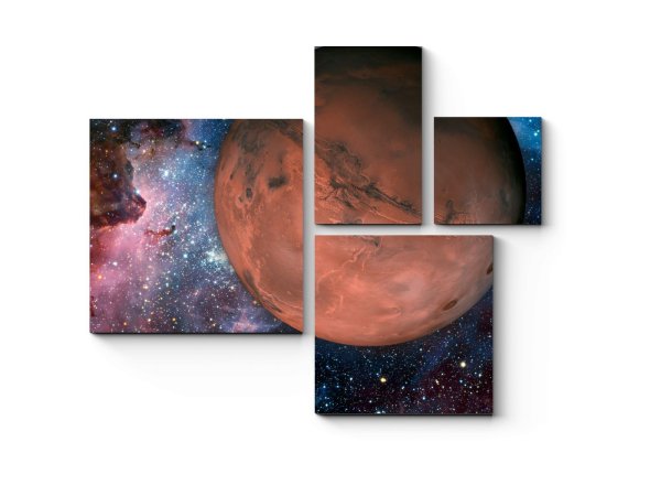 Модульная картина Марс