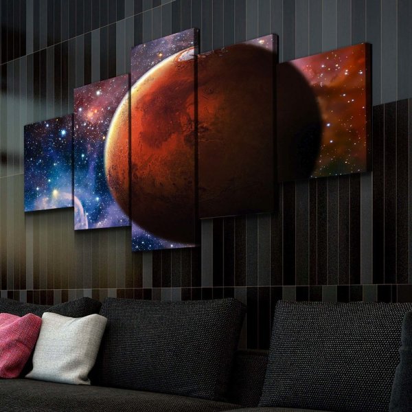 Марс на холсте