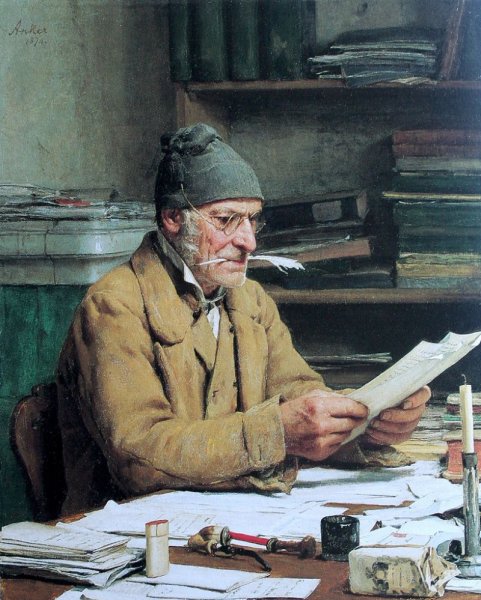 Альберт анкер сельский Писарь