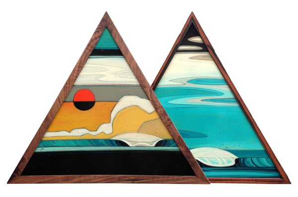 Картина по треугольникам