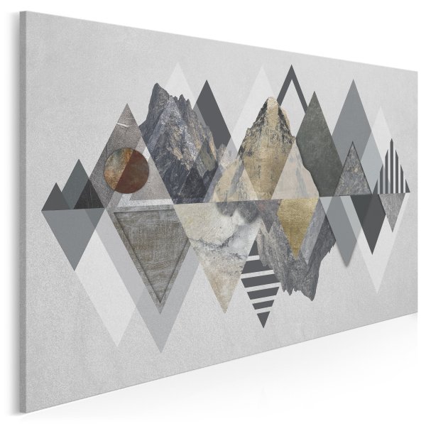 Треугольные картины в интерьере