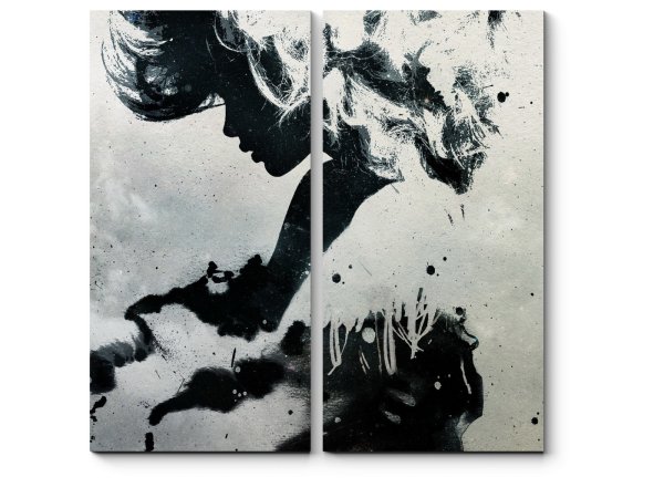 Абстрактные силуэты