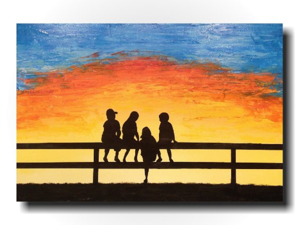 Силуэт африканской женщины