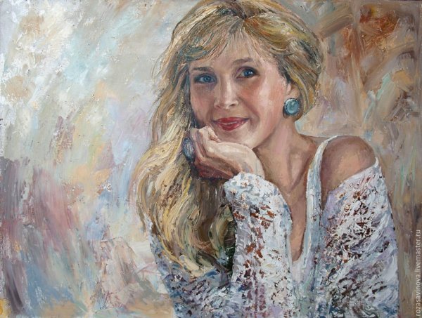 Роза Савинова картины портрет