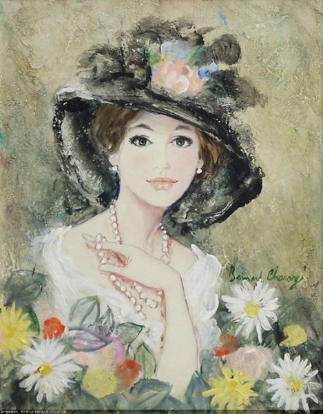 Французский художник Bernard Charoy