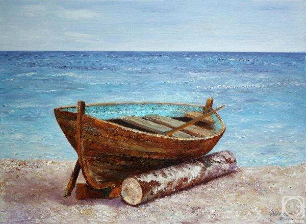 "Старик и море" художник Алексей Адамов