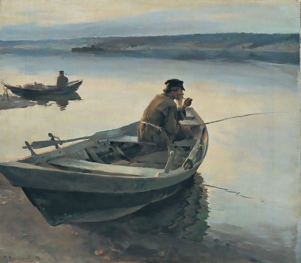 Сергей Арсеньевич Виноградов рыболовы (удильщики). 1893
