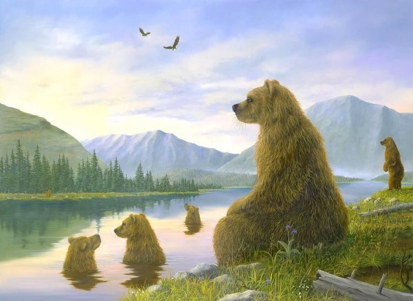 Медведи Роберта Биссела (Robert Bissell)