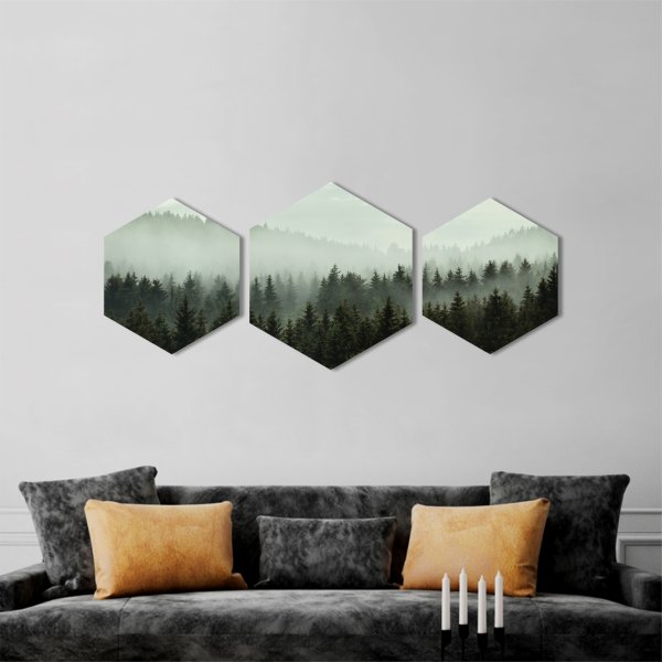 Шестигранные картины