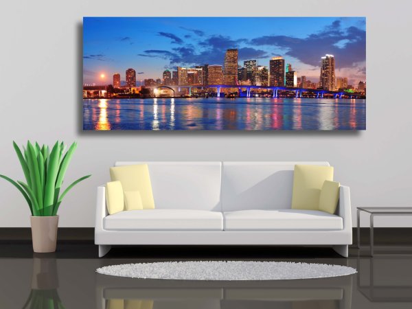 Картина на холсте панорама