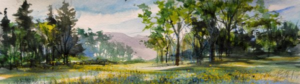 Триптих маслом на холсте