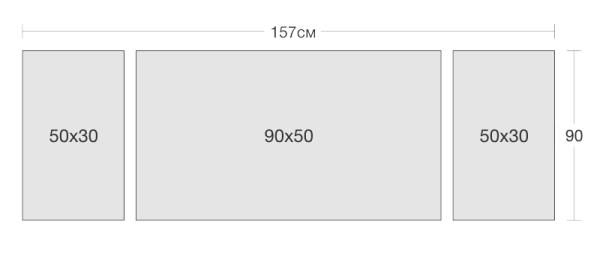 90 На 90 размер картины