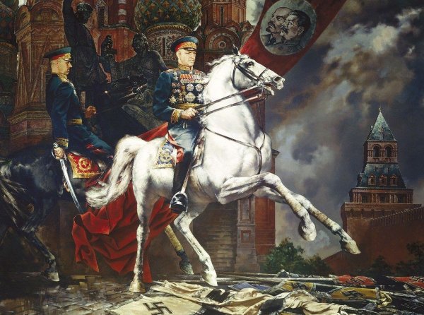 Сергей Присекин парад Победы