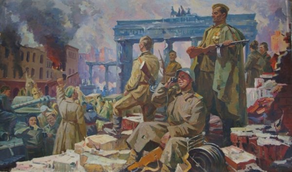 Советская живопись о войне
