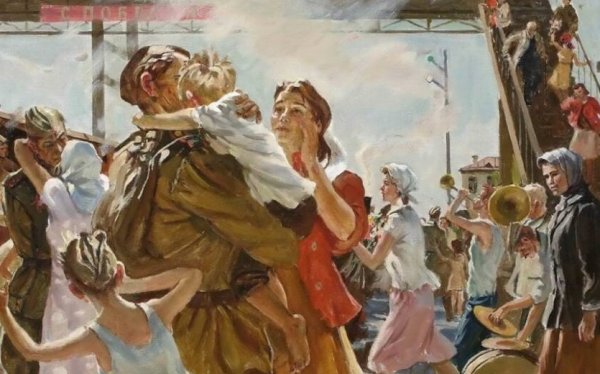 Картина май 1945 Ткачевых