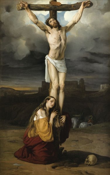 Христос и Мария Магдалина Распятие