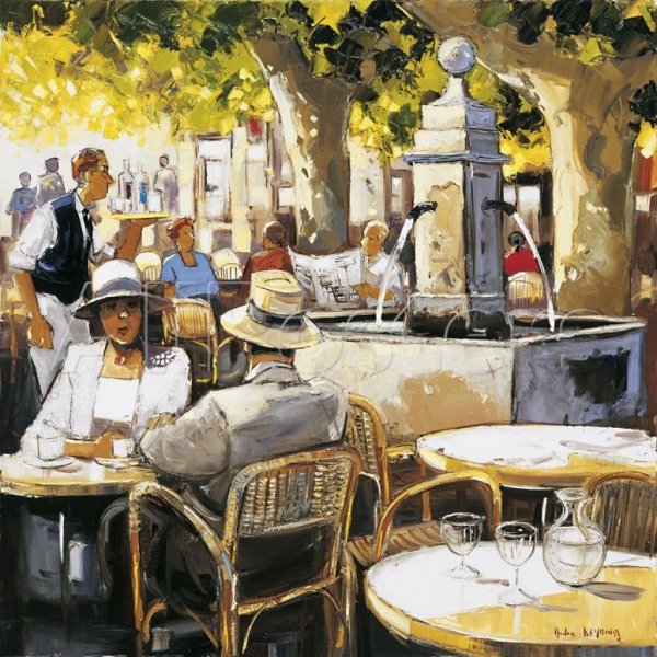 Брент Хейтон художник- Париж