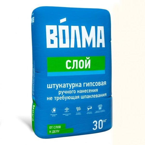Волма штукатурка гипсовая 30 кг