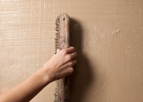 Штукатурка под мешковину