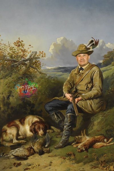 Портрет охотника