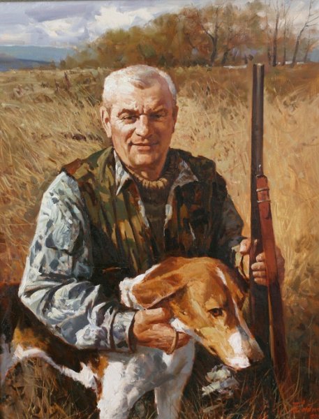 Картина охотники