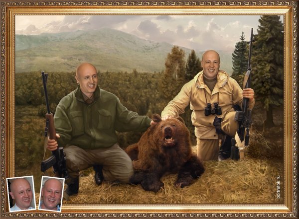 Утиная охота живопись