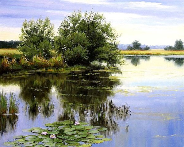 Картины Елены Лебедевой