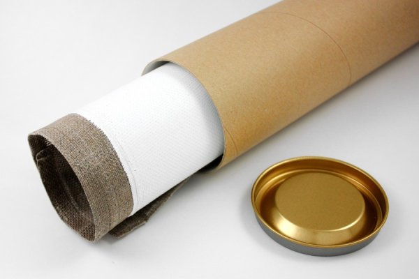 Тубус картонный