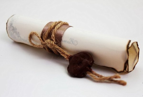 Свитки с печатью