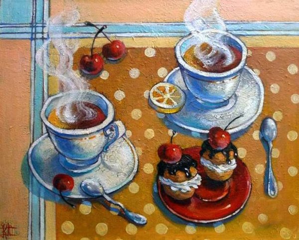 Кира Панина чаепитие