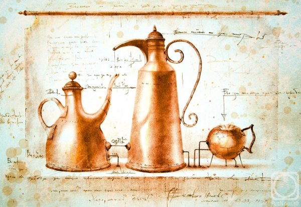 Кофейники для декупажа