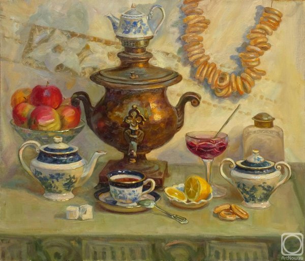 Самовар натюрморт Батаршин