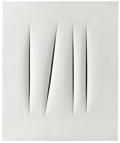 Лючио фонтана пространственная концепция ожидание