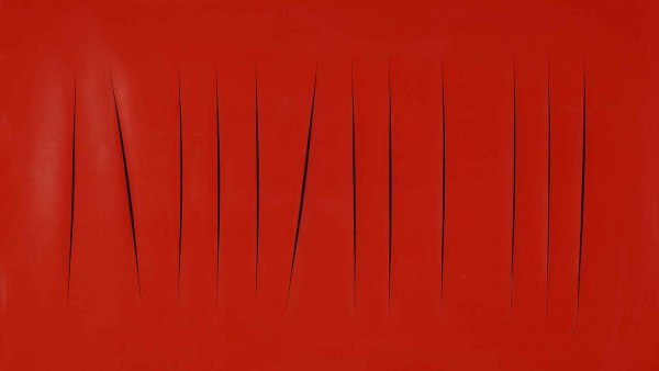 Лючио фонтана картины