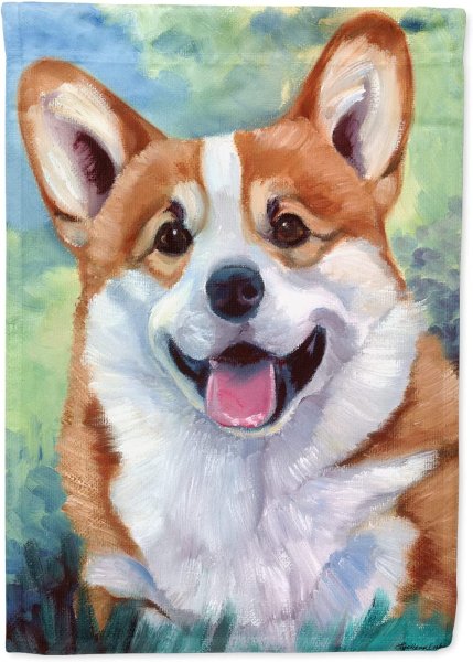 Корги картина маслом