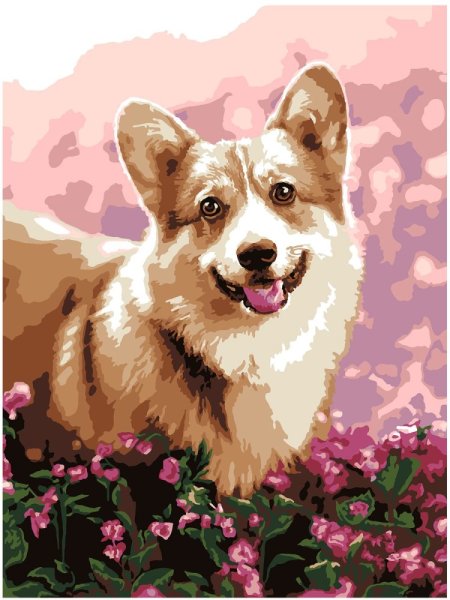 Вельш корги пемброк арт