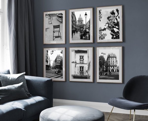 Черно белые картины