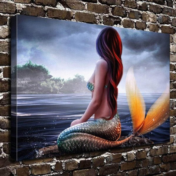 Русалка художник