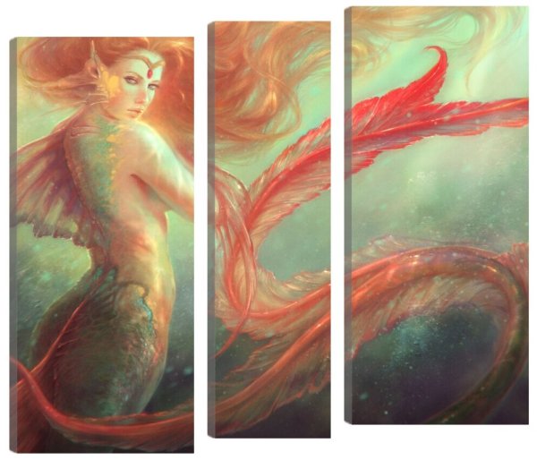 Картина на холсте Русалка