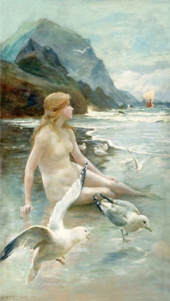 Джон Уильям Уотерхаус Русалка
