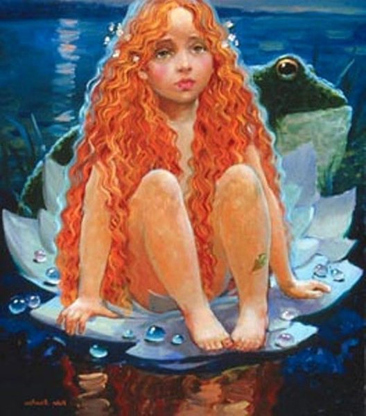 Русалка картина классика