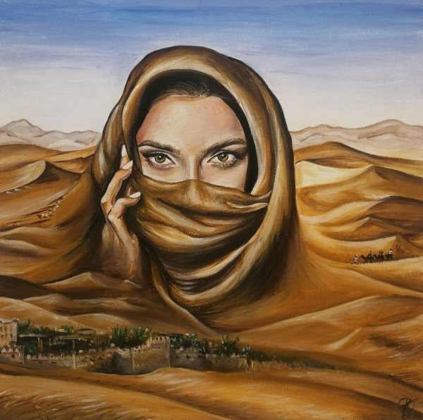 Картина глаза Востока